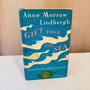 Anne Morrow Lindbergh Gift From The Sea 1955 Vintage Hardcover Pantheon Books